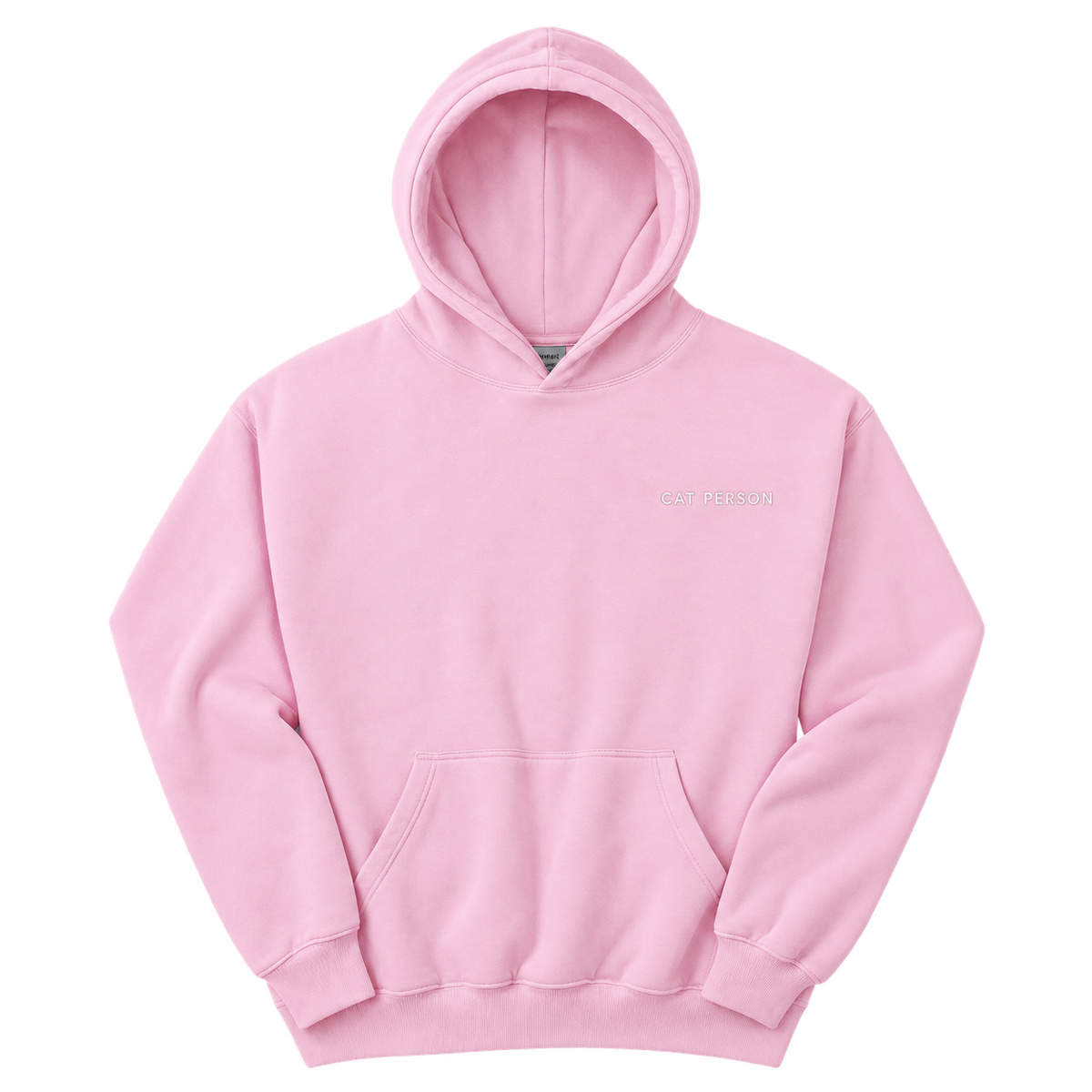 Cat Person Embroidered Hoodie — gallery 06 — Dear Paw Studio