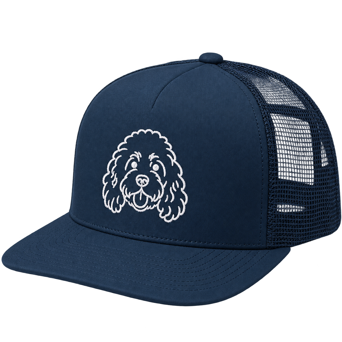 Custom Embroidered Pet Trucker Hat — gallery 10 — Dear Paw Studio