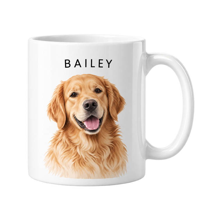 Custom Pet Portrait Mug — gallery custom-pet-portrait-mug — Dear Paw Studio