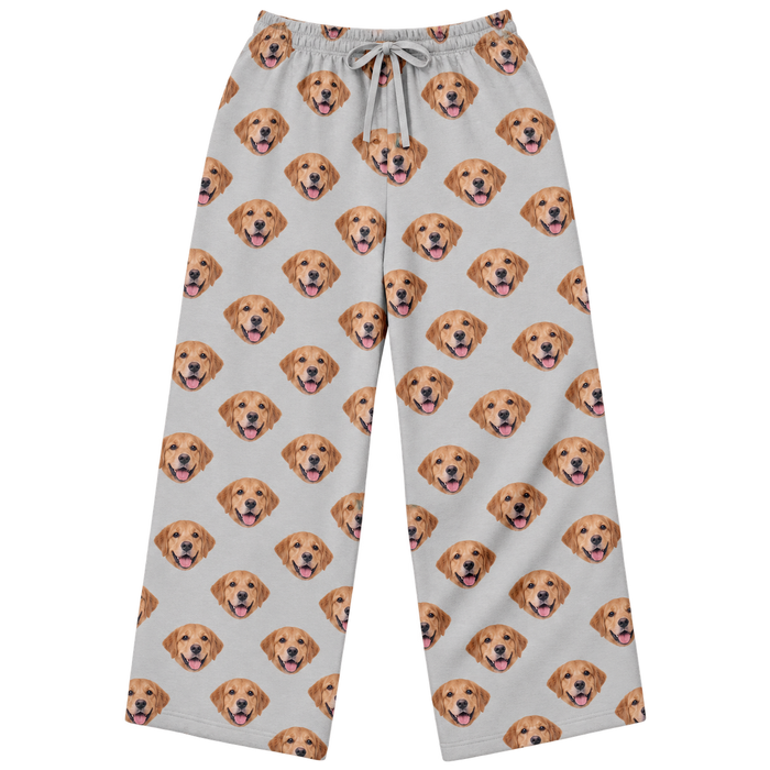 Custom Pet Face Pajama Pants — gallery custom-pet-portrait-pajama-pants — Dear Paw Studio