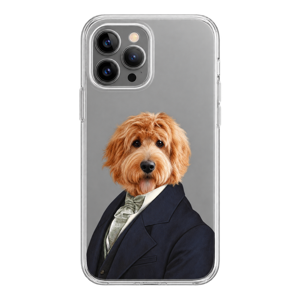 Dignified Gentleman Pet Portrait Phone Cases — gallery 02 — Dear Paw Studio