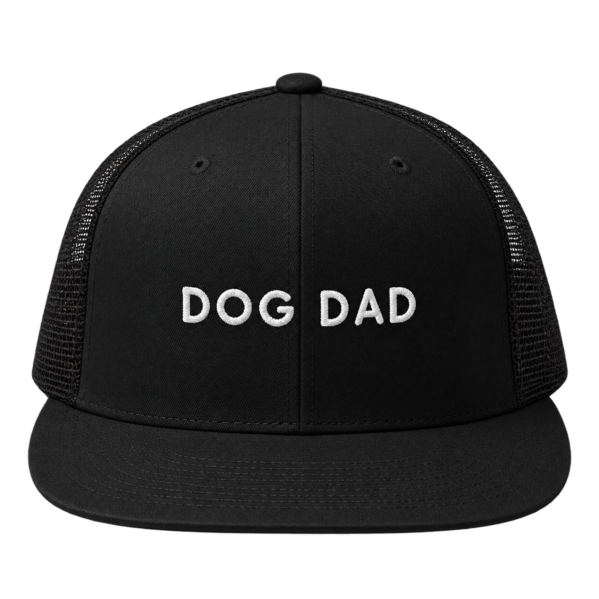 Dog Dad Embroidered Trucker Hat — gallery dog-dad-embroidered-trucker-hat — Dear Paw Studio
