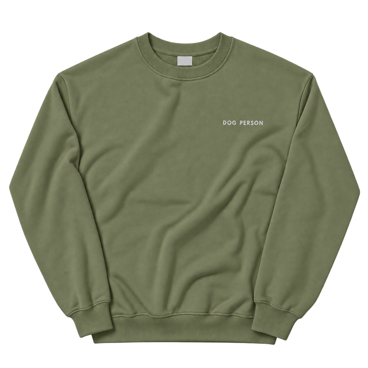 Dog Person Embroidered Pet Crewneck — gallery 03 — Dear Paw Studio