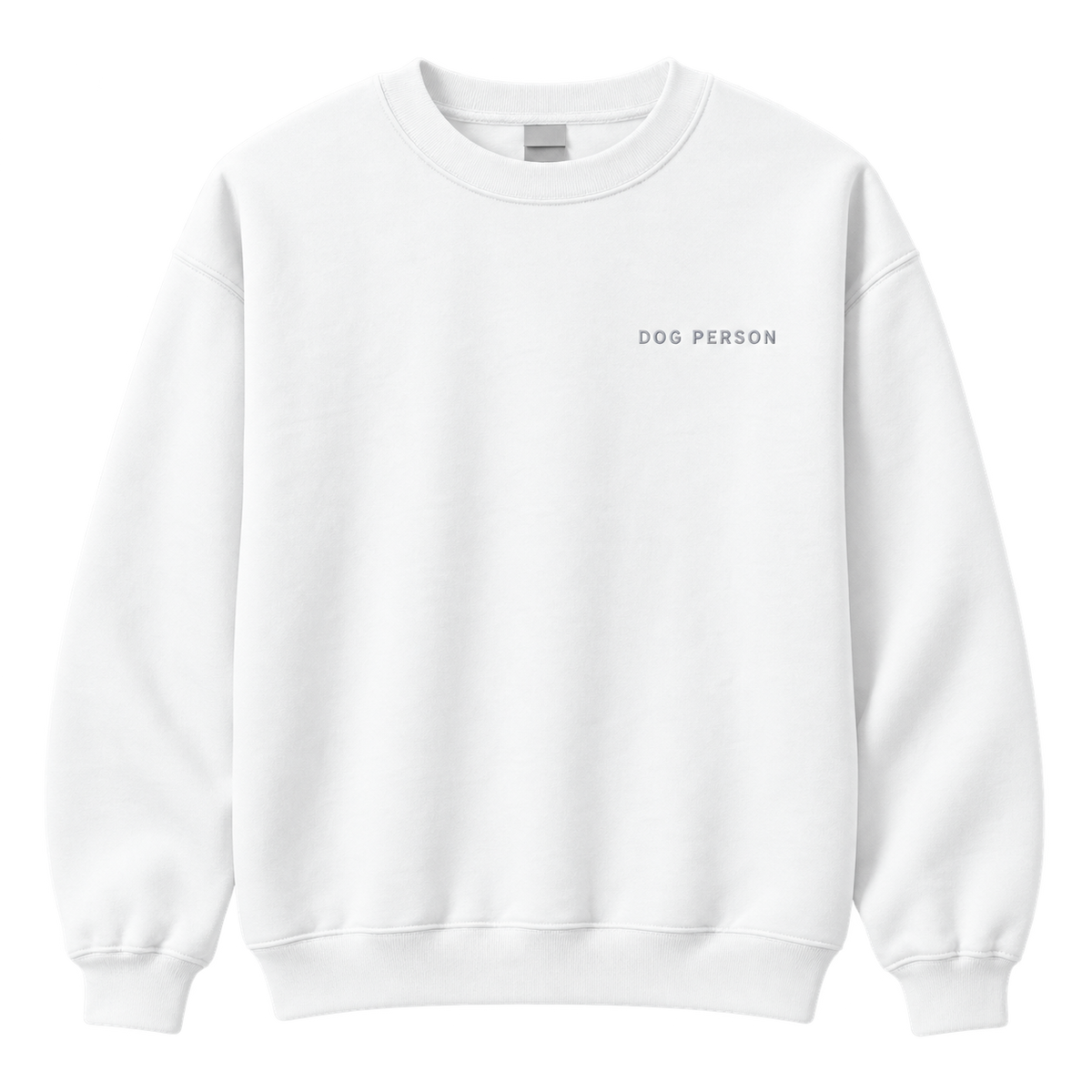 Dog Person Embroidered Pet Crewneck — gallery 05 — Dear Paw Studio