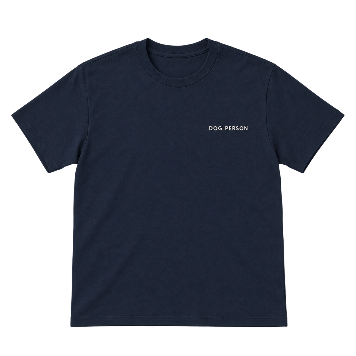 Dog Person Embroidered T-Shirt — gallery 02 — Dear Paw Studio