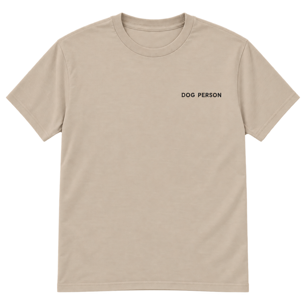 Dog Person Embroidered T-Shirt — gallery 05 — Dear Paw Studio