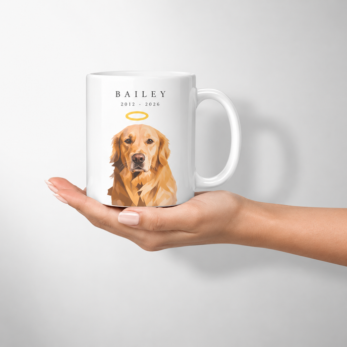 Memorial Pet Portrait Mug — gallery memorial-pet-portrait-mug — Dear Paw Studio