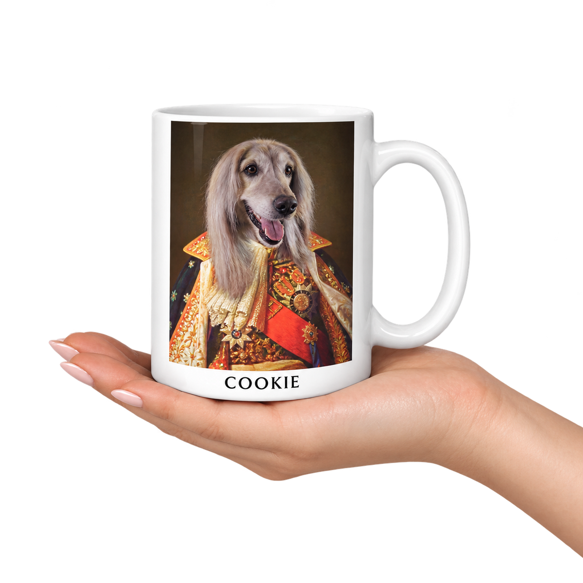 Princess Royal Custom Pet Portrait Mug — gallery 04 — Dear Paw Studio