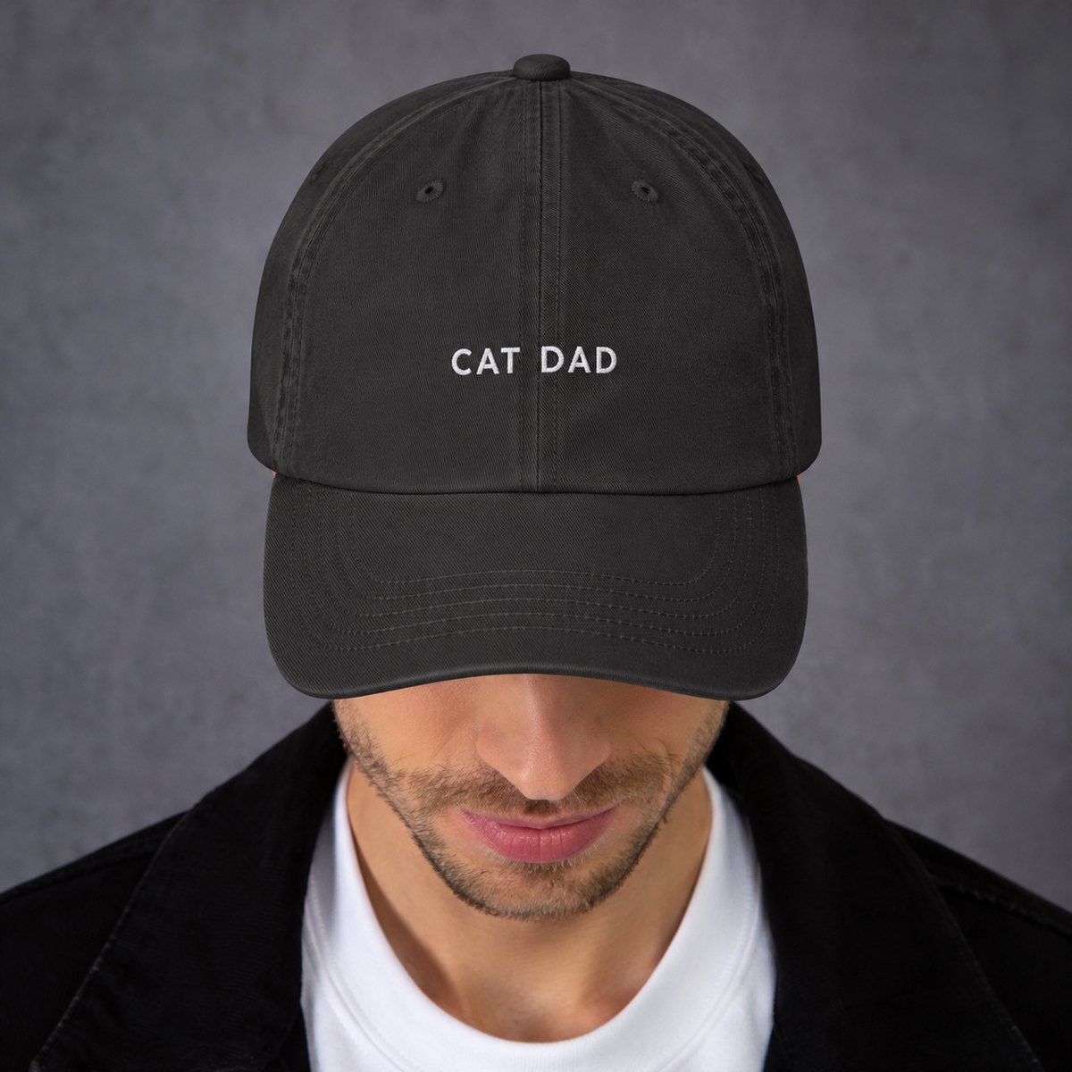 Cat Dad Dad Hat — gallery 04 — Dear Paw Studio