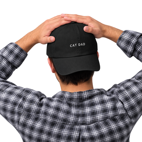 Cat Dad Dad Hat — gallery cat-dad-dad-hat — Dear Paw Studio
