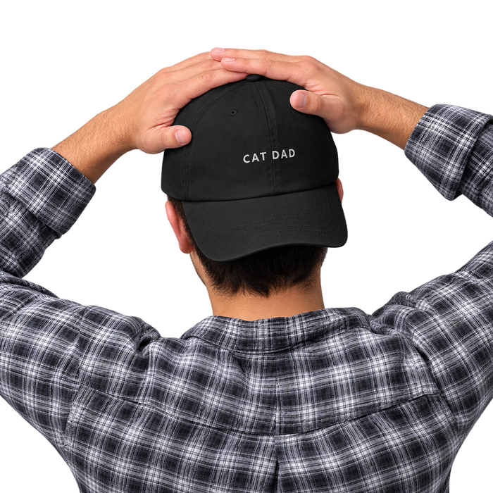 Cat Dad Dad Hat — gallery cat-dad-dad-hat — Dear Paw Studio