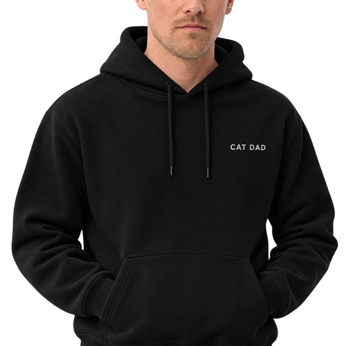 Cat Dad Embroidered Hoodie — gallery cat-dad-embroidered-hoodie — Dear Paw Studio