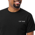 Cat Dad Embroidered T-Shirt — gallery cat-dad-embroidered-t-shirt — Dear Paw Studio