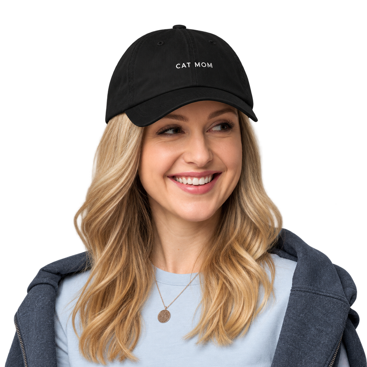 Cat Mom Dad Hat — gallery cat-mom-dad-hat — Dear Paw Studio