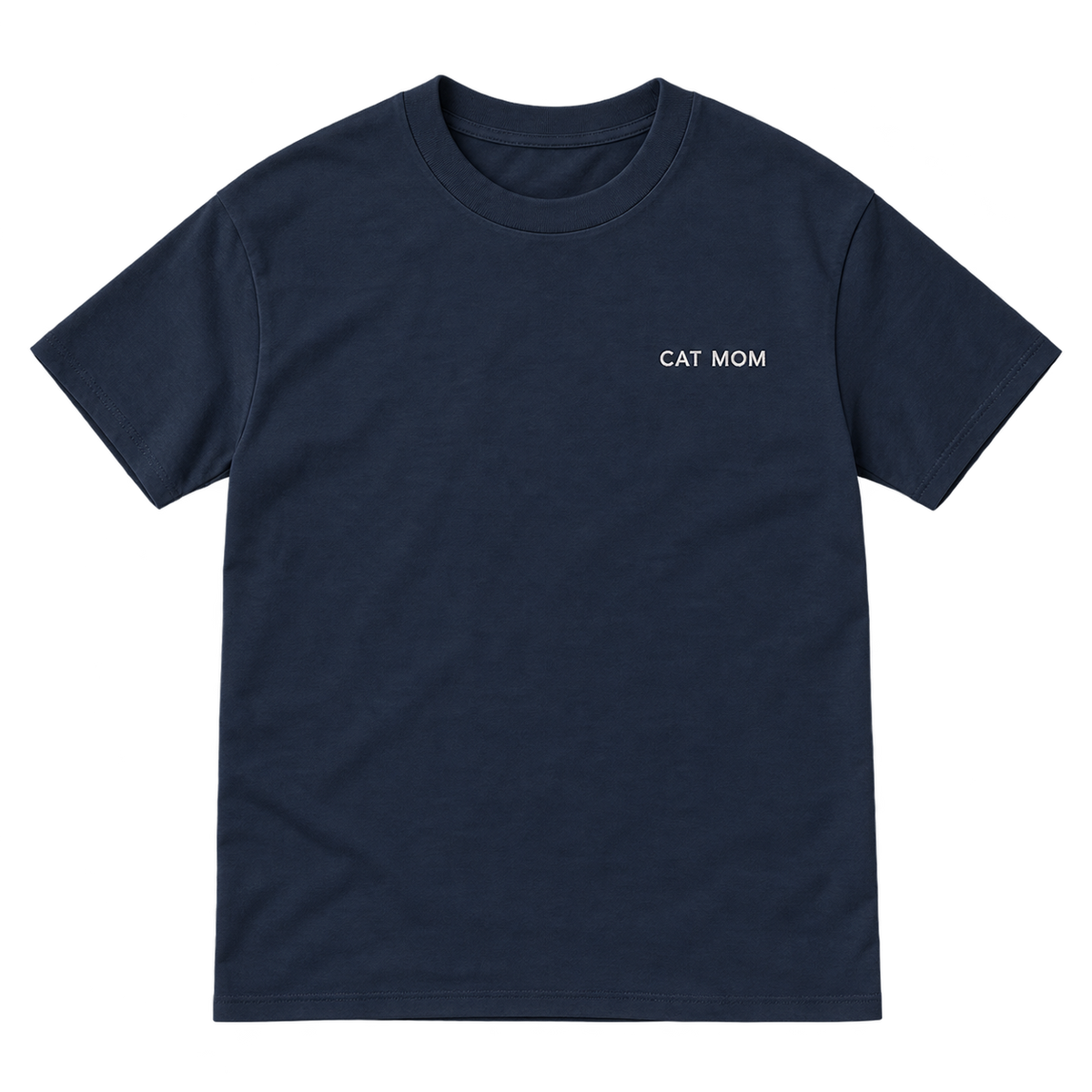 Cat Mom Embroidered T-Shirt — gallery 02 — Dear Paw Studio