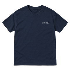 Cat Mom Embroidered T-Shirt — gallery 02 — Dear Paw Studio