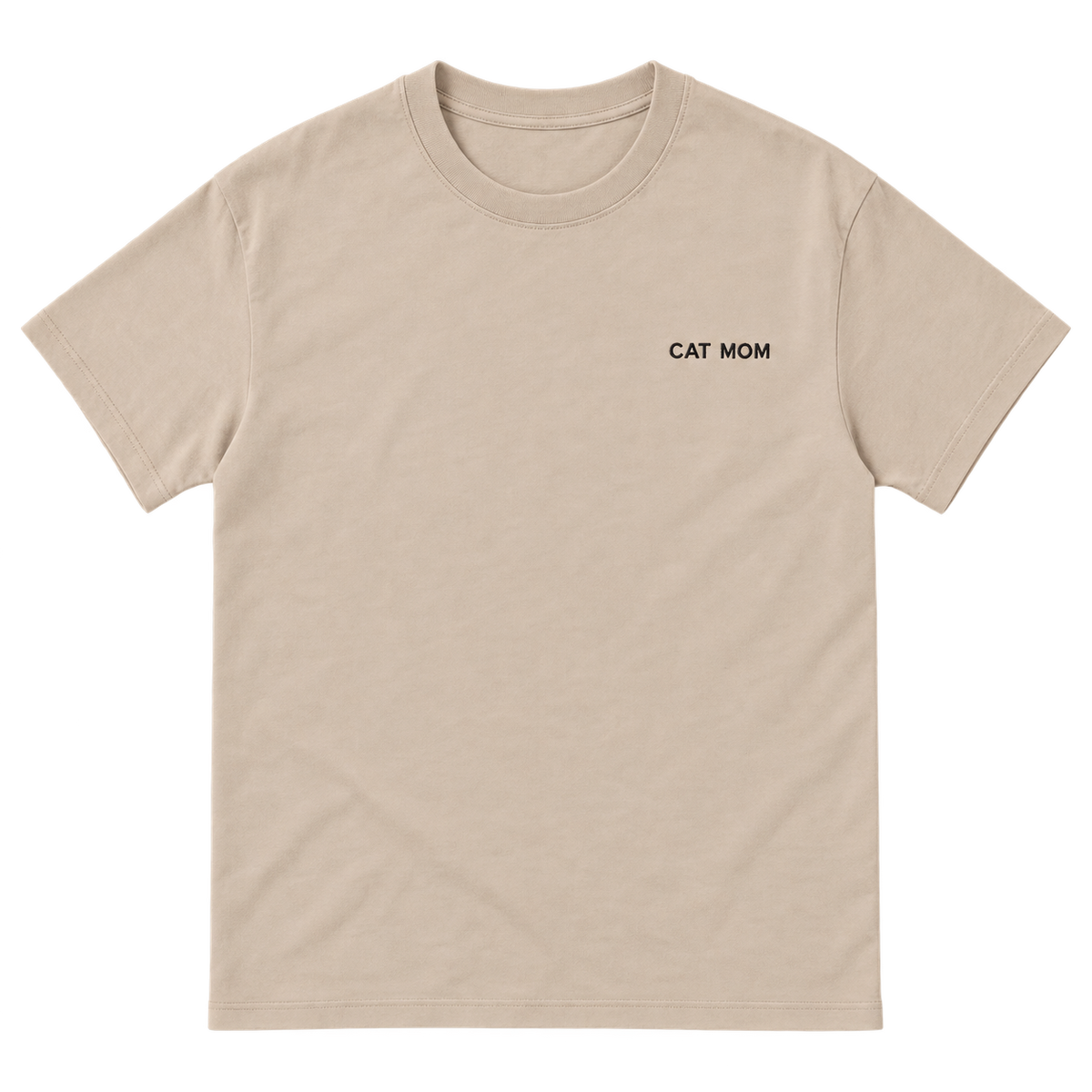 Cat Mom Embroidered T-Shirt — gallery 05 — Dear Paw Studio