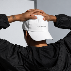Cat Person Dad Hat — gallery 03 — Dear Paw Studio