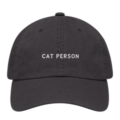 Cat Person Dad Hat — gallery 04 — Dear Paw Studio