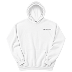 Cat Person Embroidered Hoodie — gallery 02 — Dear Paw Studio