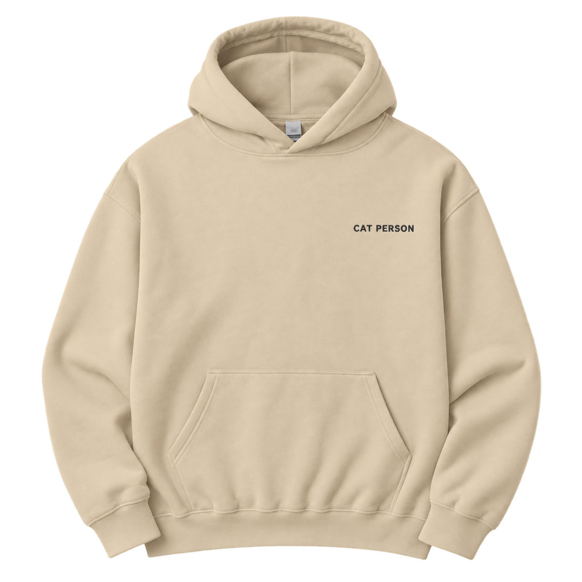 Cat Person Embroidered Hoodie — gallery 03 — Dear Paw Studio