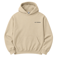 Cat Person Embroidered Hoodie — gallery 03 — Dear Paw Studio