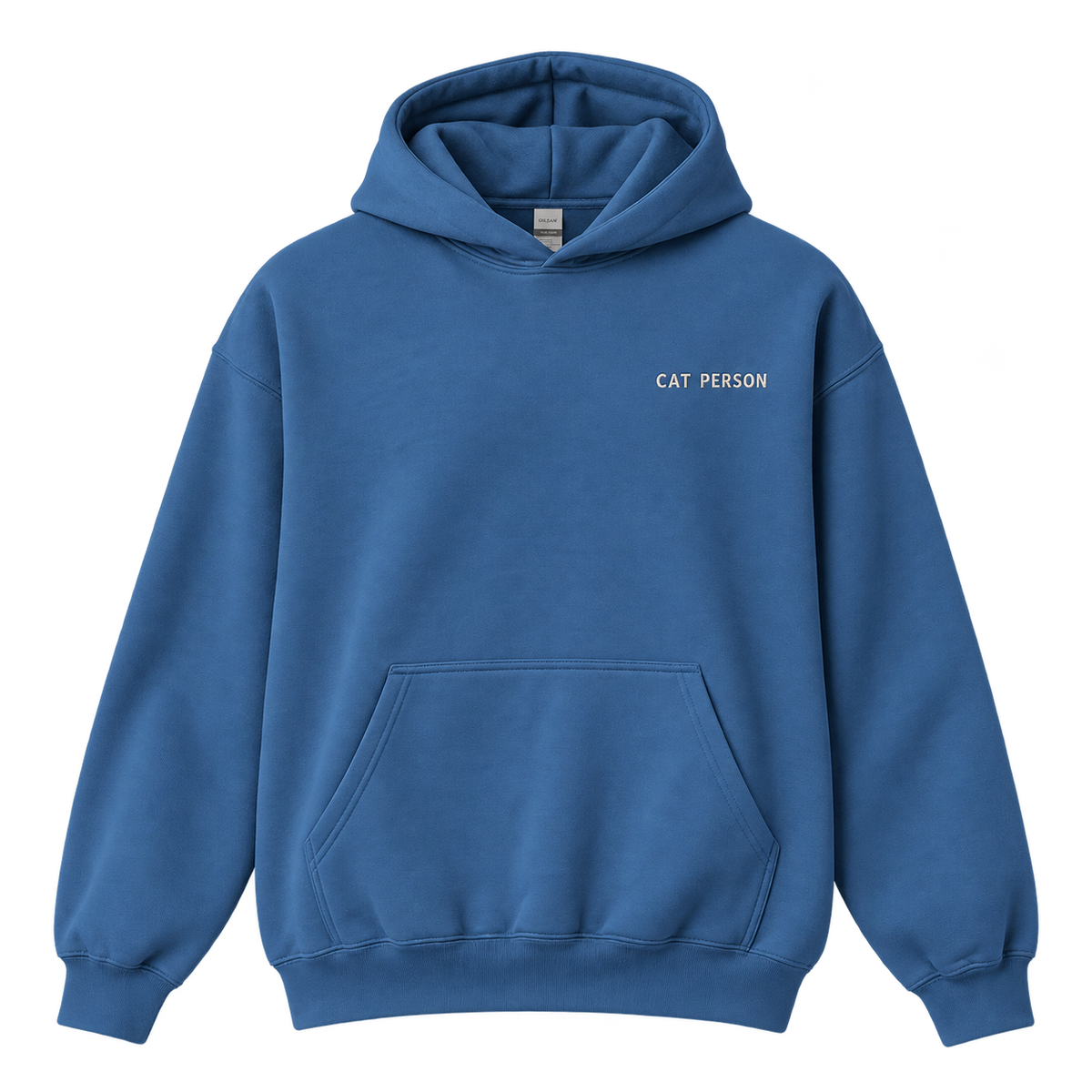 Cat Person Embroidered Hoodie — gallery 05 — Dear Paw Studio