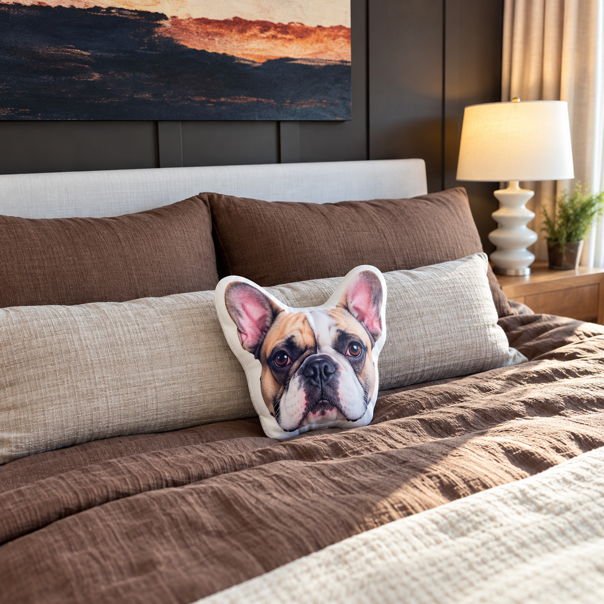Custom Shaped Pet Portrait Pillows — gallery 02 — Dear Paw Studio