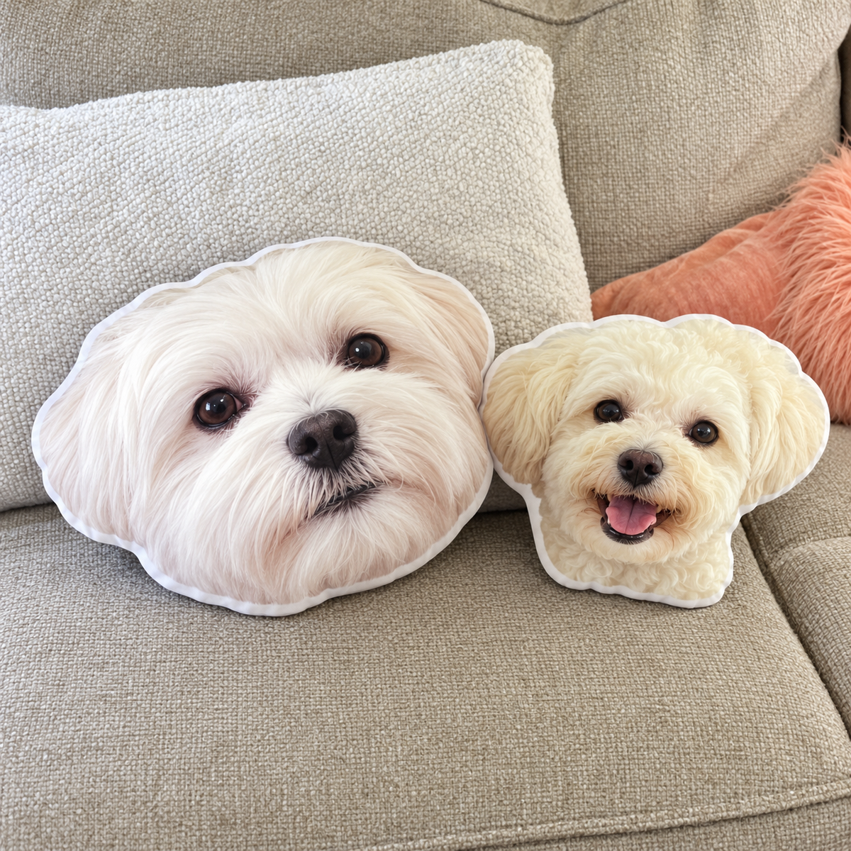 Custom Shaped Pet Portrait Pillows — gallery 06 — Dear Paw Studio