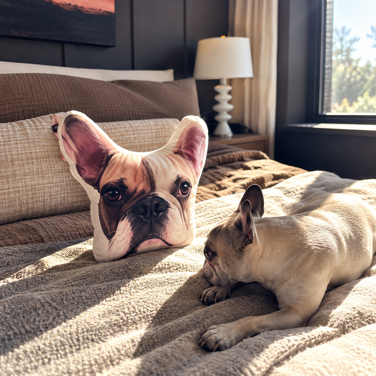 Custom Shaped Pet Portrait Pillows — gallery 08 — Dear Paw Studio