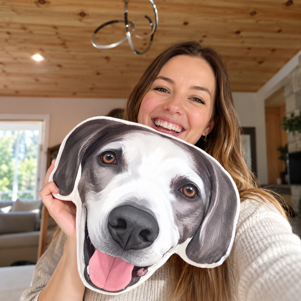 Custom Shaped Pet Portrait Pillows — gallery 09 — Dear Paw Studio