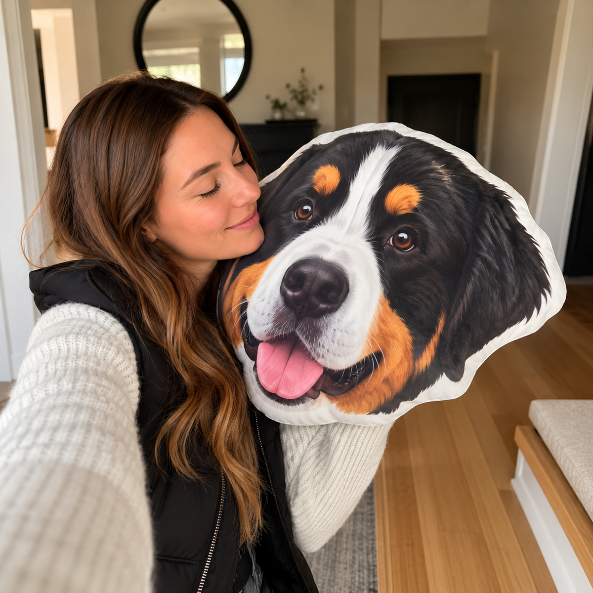 Custom Shaped Pet Portrait Pillows — gallery 12 — Dear Paw Studio