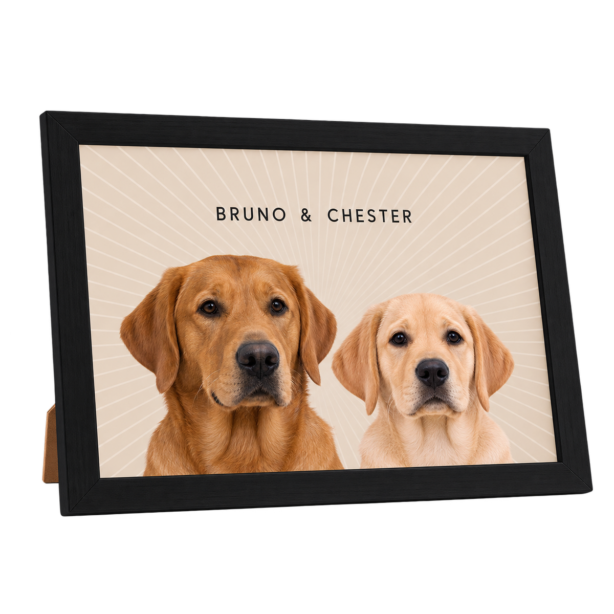 Custom Desktop Two Pet Portrait — gallery 13 — Dear Paw Studio