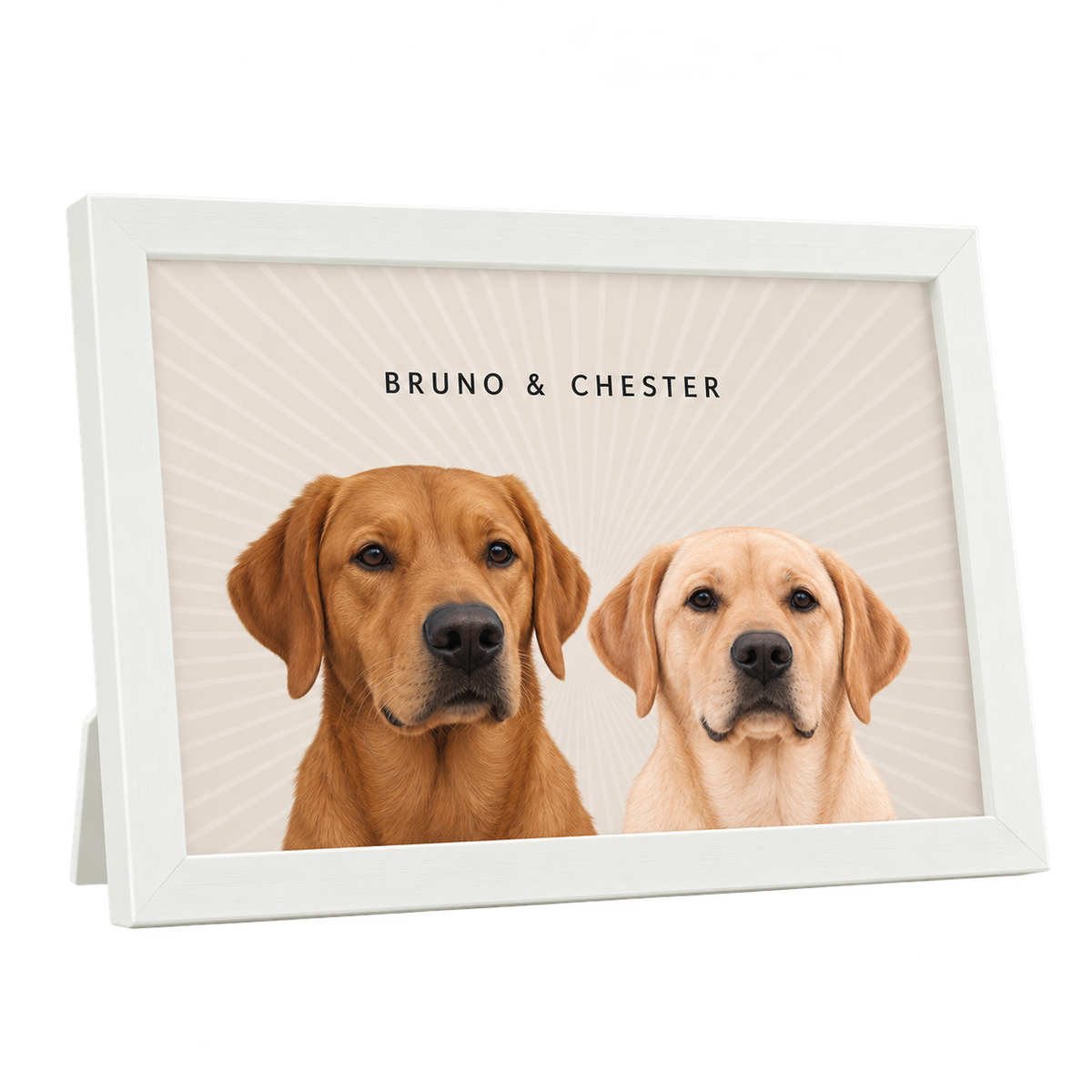 Custom Desktop Two Pet Portrait — gallery 14 — Dear Paw Studio