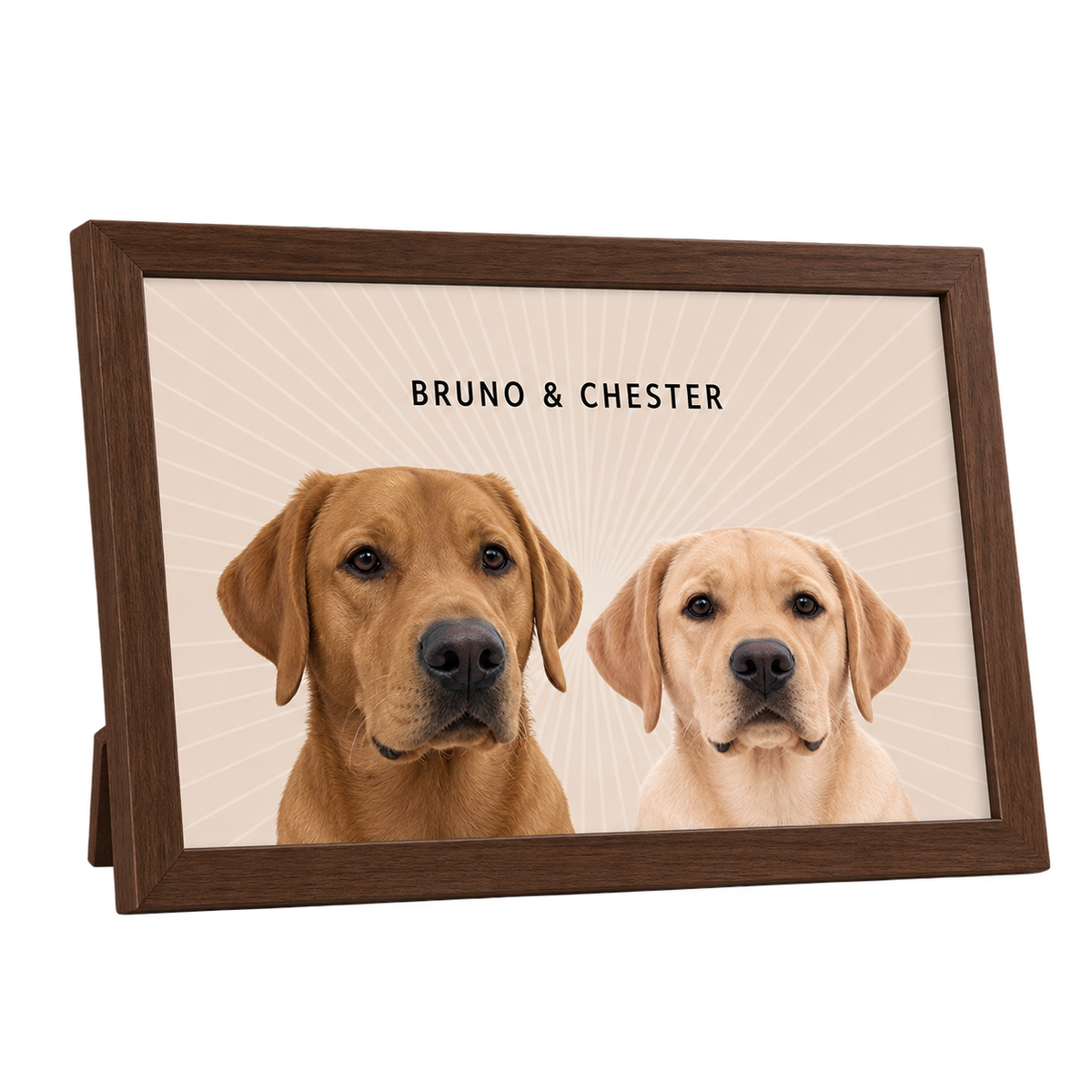 Custom Desktop Two Pet Portrait — gallery 15 — Dear Paw Studio