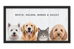 Custom Four Pet Portrait — gallery 17 — Dear Paw Studio