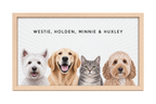 Custom Four Pet Portrait — gallery 22 — Dear Paw Studio
