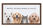 Custom Four Pet Portrait — gallery 23 — Dear Paw Studio