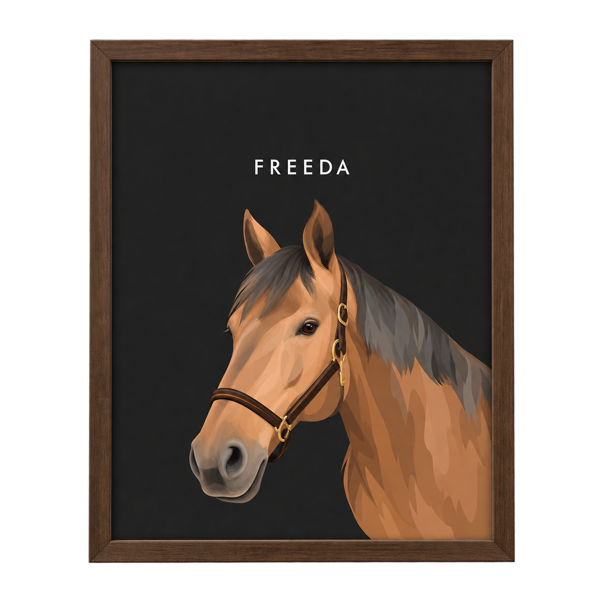 Custom Horse Portrait — gallery 04 — Dear Paw Studio