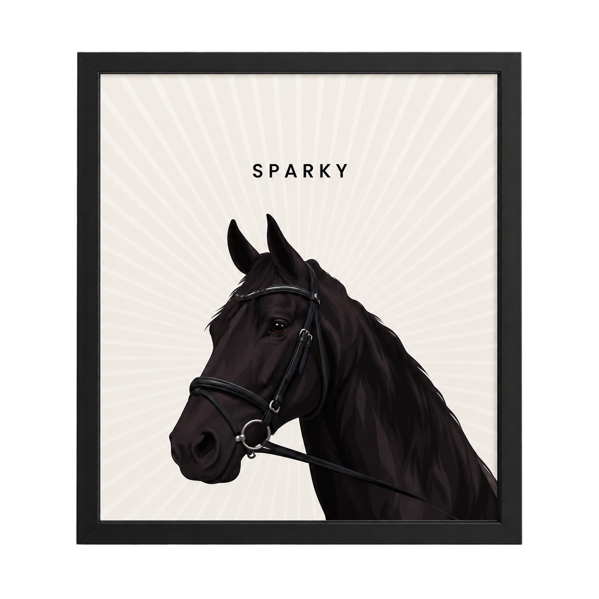 Custom Horse Portrait — gallery 06 — Dear Paw Studio