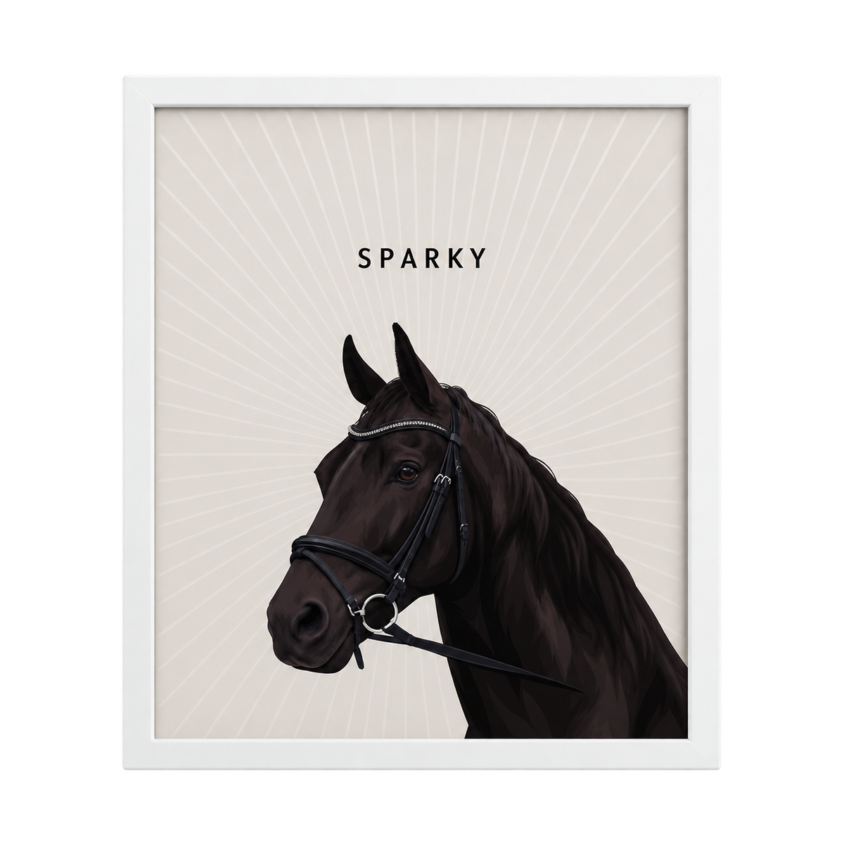 Custom Horse Portrait — gallery 08 — Dear Paw Studio