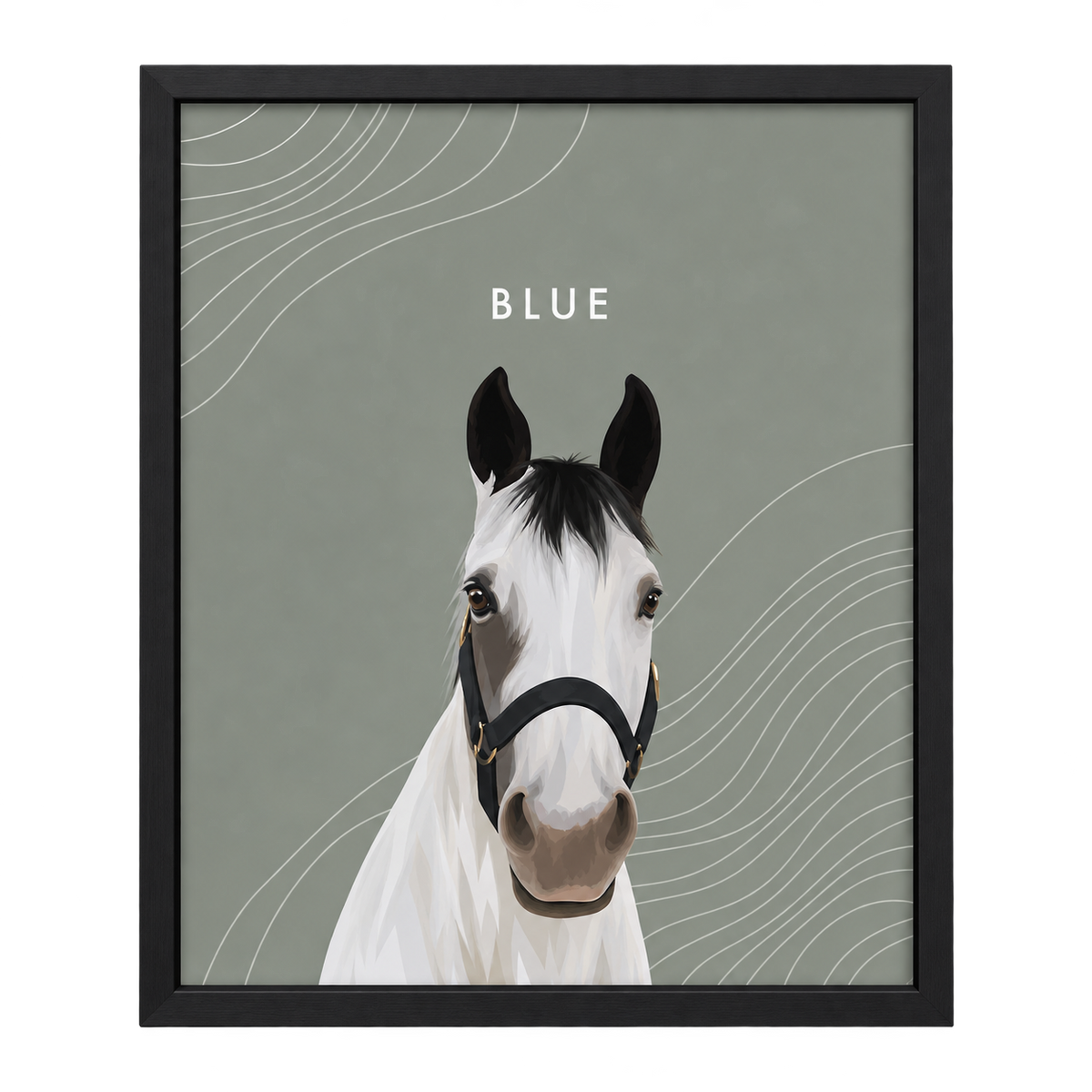Custom Horse Portrait — gallery 14 — Dear Paw Studio