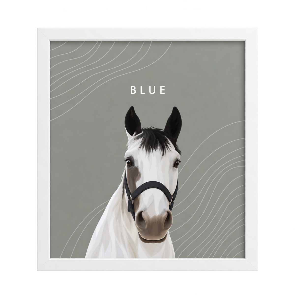 Custom Horse Portrait — gallery 17 — Dear Paw Studio