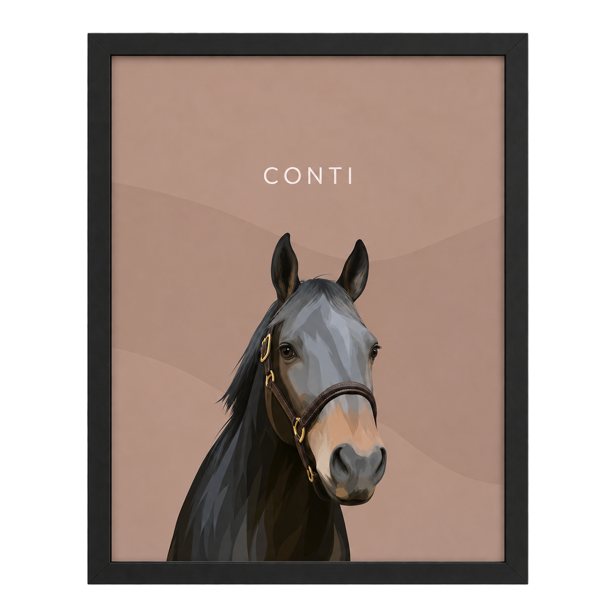Custom Horse Portrait — gallery 18 — Dear Paw Studio