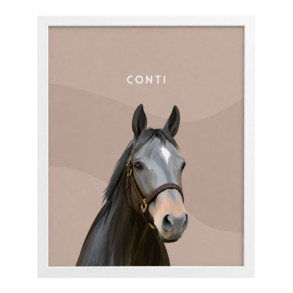 Custom Horse Portrait — gallery 21 — Dear Paw Studio