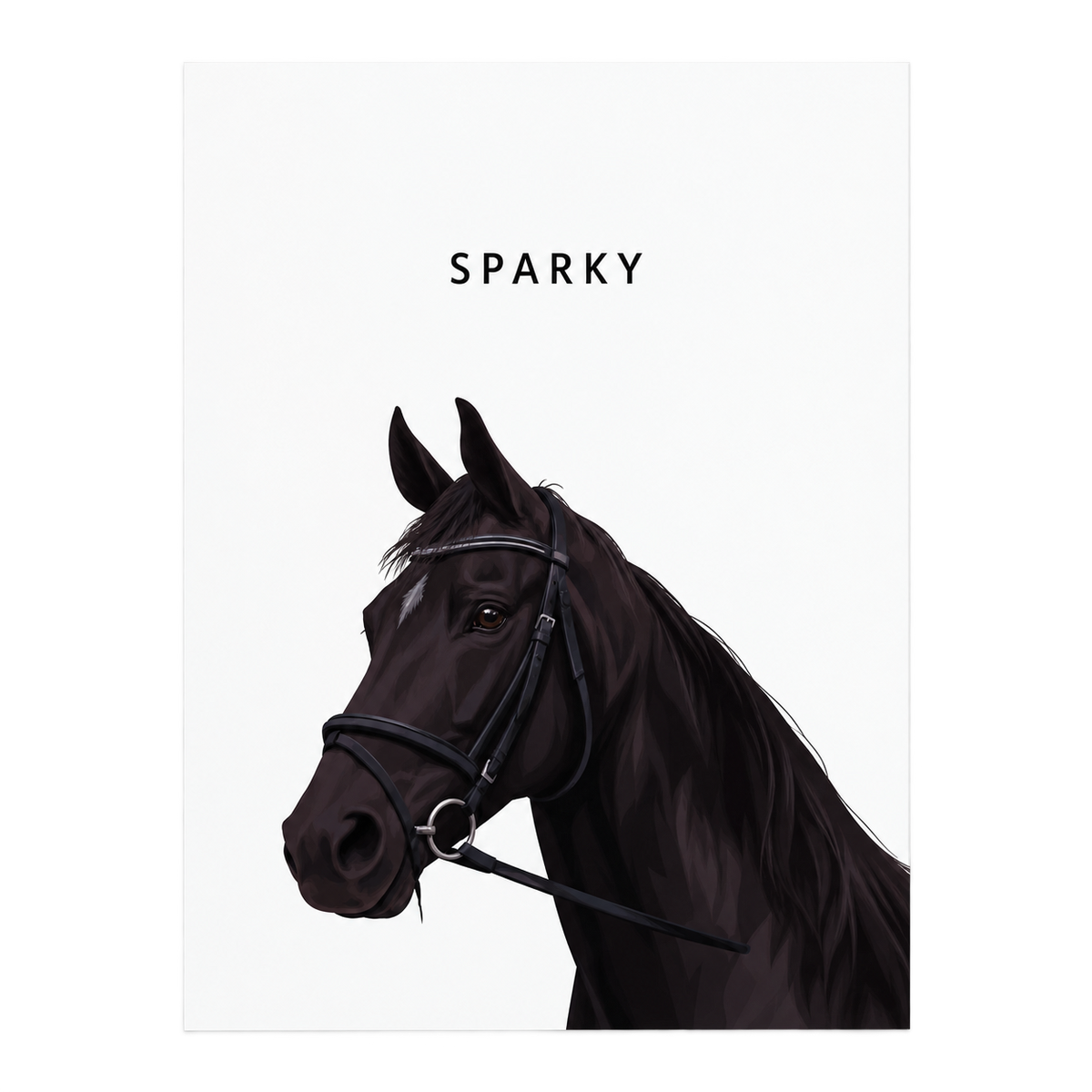 Custom Horse Portrait — gallery 22 — Dear Paw Studio