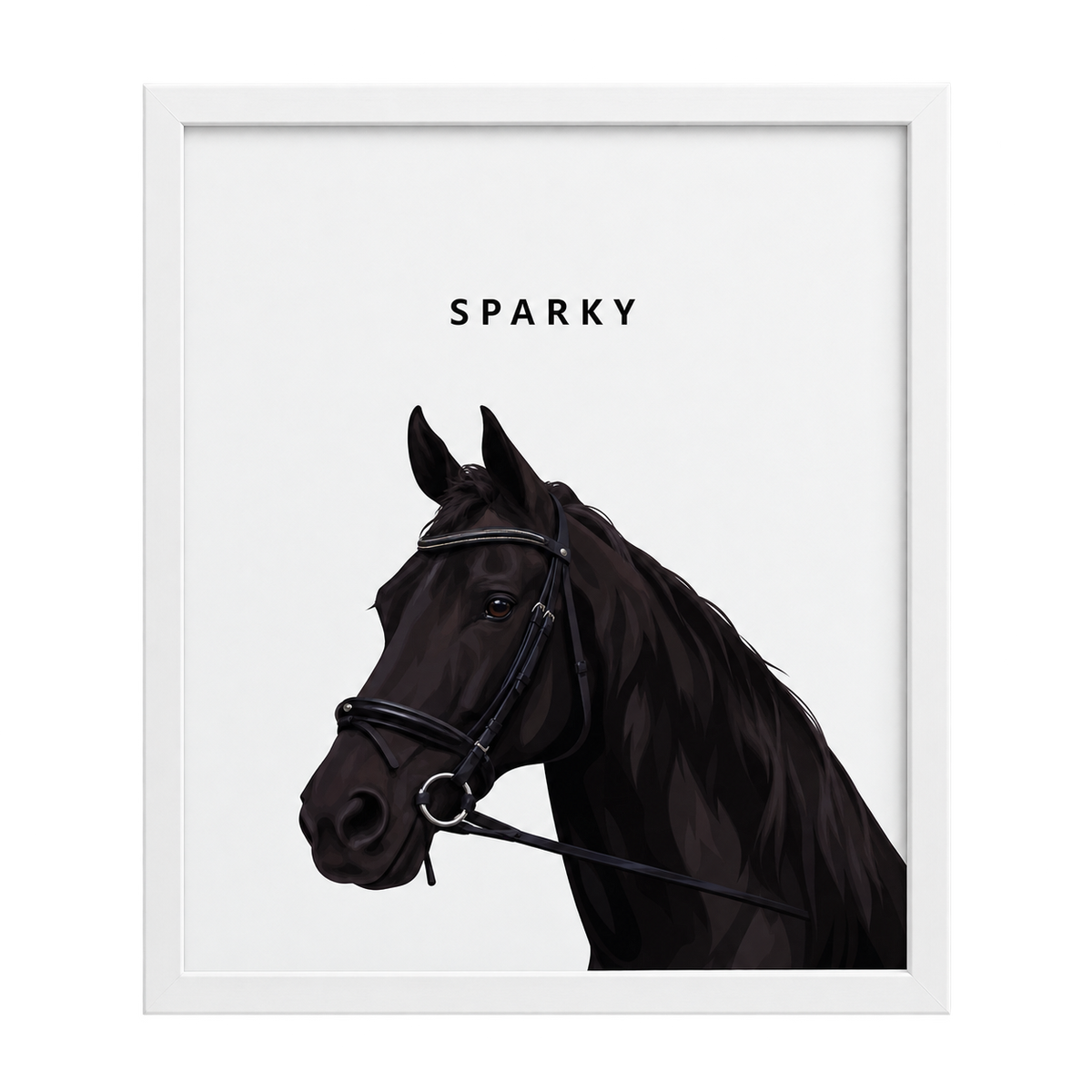 Custom Horse Portrait — gallery 24 — Dear Paw Studio