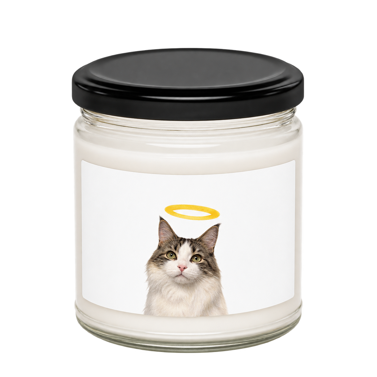 Custom Memorial Pet Portrait Candle — gallery 02 — Dear Paw Studio