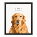 Custom Memorial Pet Portrait — gallery custom-memorial-pet-portrait — Dear Paw Studio