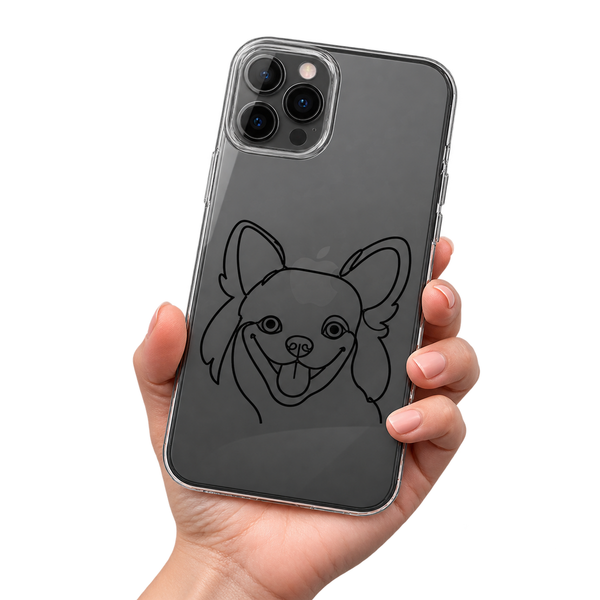 Custom Line Style Pet Portrait Phone Cases — gallery 02 — Dear Paw Studio
